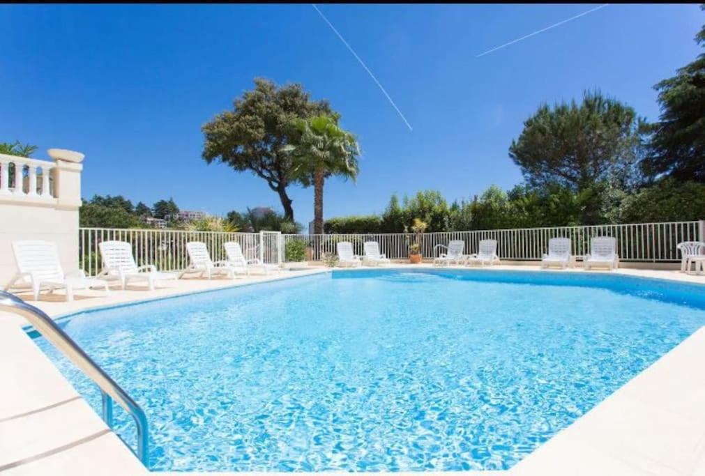 Residence De Luxe Sun Paradis, Studio Terrasse, Vue Mer Piscine Cannes Ngoại thất bức ảnh